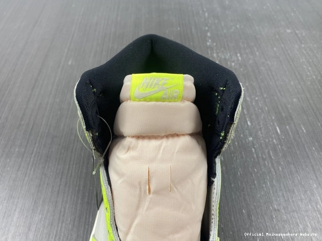 Official Maikesneakers 1 OG High Volt Jordan Air 555088-702 0729